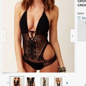 NWT crochet swimsuit